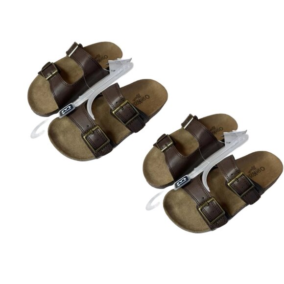 Set of 2 New OSHKOSH B'GOSH Bruno Sandal Size Youth 13 - Picture 1 of 5